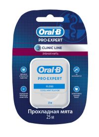 Орал би зубная нить clinic line 25м прохладная мята (PROCTER & GAMBLE MANUFACTURING IRELAND LIMITED)