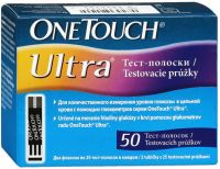 Тест-полоски onetouch ультра №50 (LIFESCAN INC.)