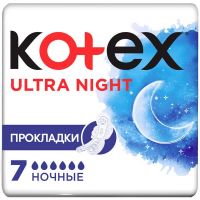 Котекс прокладки ультра №7 сетчат. найт 9425085 (KIMBERLY-CLARK LTD)