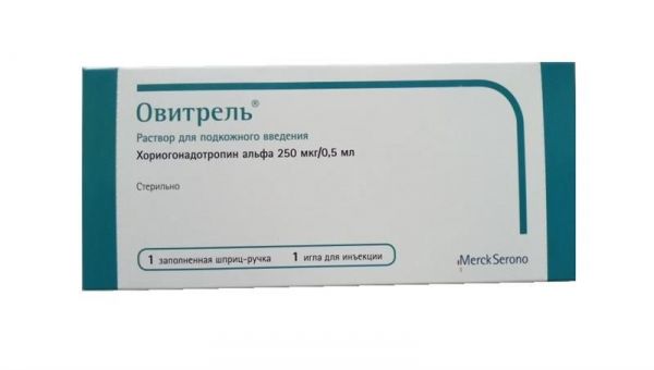 Овитрель 250мкг/0,5мл 0,5мл р-р д/ин.п/к. №1 шприц