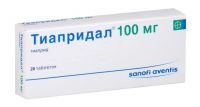 Тиапридал 100мг таб. №20 (DELPHARM DIZHON)