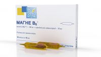 Магне b6 10мл р-р д/пр.внутр. №10 амп. (CONTRACT PHARMACAL CORPORATION)