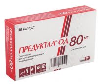 Предуктал од 80мг капс.пролонг. №30 (ФАРМСТАНДАРТ-ЛЕКСРЕДСТВА ОАО [КУРСК])