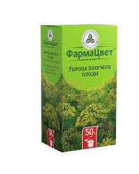 Укропа пахучего плоды 50г №1 пач. (КРАСНОГОРСКЛЕКСРЕДСТВА ОАО)