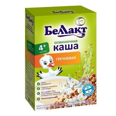 Беллакт каша безмолочная 200г гречка