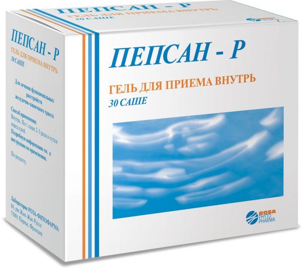 Пепсан-р 10г гель д/пр.внутр. №30 саше