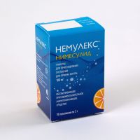 Немулекс 100мг 2г гран.д/сусп.д/пр.внутр. №10 пак. (ROMPHARM COMPANY C.O. S.R.L.)