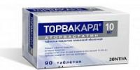 Торвакард 10мг таб.п/об.пл. №90 (SANECA PHARMACEUTICALS A.S.)