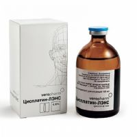 Цисплатин 0.5мг/мл 100мл конц-т д/р-ра д/инф. №1 фл. (ВЕРОФАРМ АО_2)