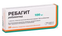 Ребагит 100мг таб.п/об.пл. №30 (MACLEODS PHARMACEUTICALS)