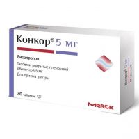 Конкор 5мг таб.п/об.пл. №30 (NYCOMED GMBH)