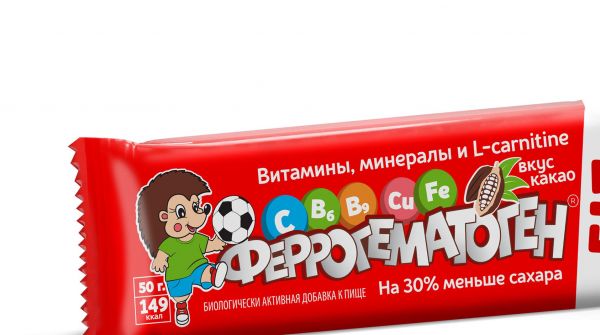 Феррогематоген fit 50г пастилки жев. №1 какао бад