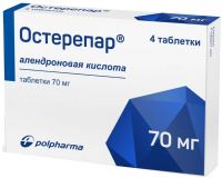 Остерепар 70мг таб. №4 (POLPHARMA PHARMACEUTICAL WORKS S.A._2)