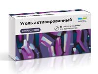 Уголь активированный 250мг таб. №30 (ОБНОВЛЕНИЕ ПФК ЗАО)