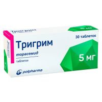 Тригрим 5мг таб. №30 (POLPHARMA PHARMACEUTICAL WORKS S.A.)