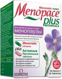 Менопейс плюс капс.№28+таб.№28 (VITABIOTICS LTD)