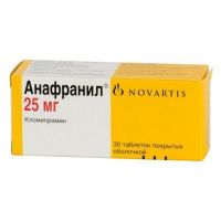 Анафранил 25мг таб.п/об. №30 (NOVARTIS PHARMA S.P.A.)