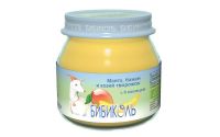 Бибиколь пюре 80г творог козий манго банан (БИБИКОЛЬ)