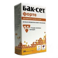 Бак-сет форте 210г капс. №20 (ADM PROTEXIN LTD/АЛИНА ФАРМА ООО)