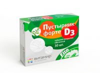 Пустырник форте d3 таб. №30 (КВАДРАТ-С ООО)