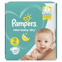 Памперс подгузники new baby-dry 2 № 27 мини 3-6кг/4-8кг (ПРОКТЕР ЭНД ГЭМБЛ-НОВОМОСКОВСК ООО)