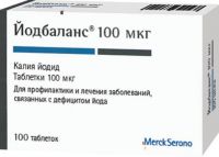 Йодбаланс 100мкг таб. №100 (MERCK KGAA)