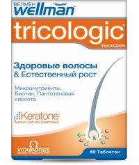 Велмен трихолоджик таб. №60 (VITABIOTICS LTD)