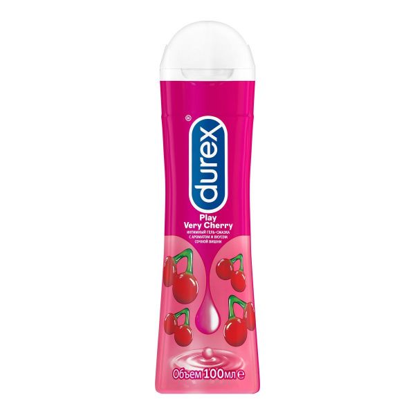 Гель смазка durex play 100мл cherry