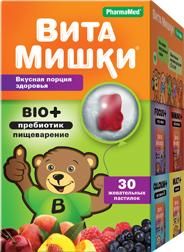 Витамишки bio+ пастилки жев. №30 (Santa cruz nutritionals)