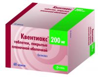 Квентиакс 200мг таб.п/об.пл. №60 (KRKA D.D.)