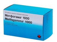 Метфогамма 1000мг таб.п/об.пл. №120 (DRAGENOPHARM APOTHEKER PUSCHL GMBH)