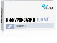 Нифуроксазид 100мг капс. №30 (ОЗОН ООО)