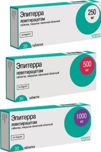 Эпитерра 1000мг таб.п/об.пл. №30 (TEVA PHARMACEUTICAL INDUSTRIES LTD.)