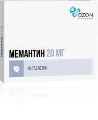 Мемантин 20мг таб.п/об.пл. №30 (ОЗОН ООО)