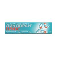 Диклоран плюс 30г гель д/пр.наружн. №1 туба (UNIQUE PHARMACEUTICAL LABORATORIES)