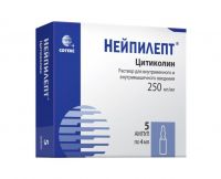 Нейпилепт 250мг/мл 4мл р-р д/ин.в/в.,в/м. №5 амп. (СОТЕКС ФАРМФИРМА ЗАО)