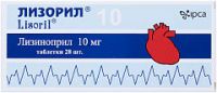 Лизорил 10мг таб. №28 (IPCA LABORATORIES LTD.)