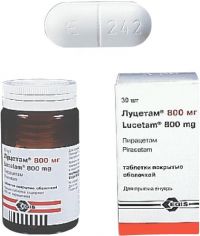 Луцетам 800мг таб.п/об. №30 (EGIS PHARMACEUTICALS PLC)