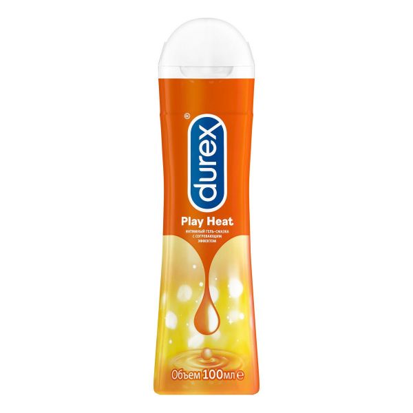 Гель смазка durex play 100мл heat