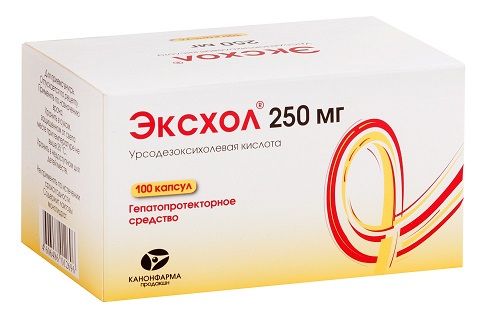 Эксхол 250мг капс. №100