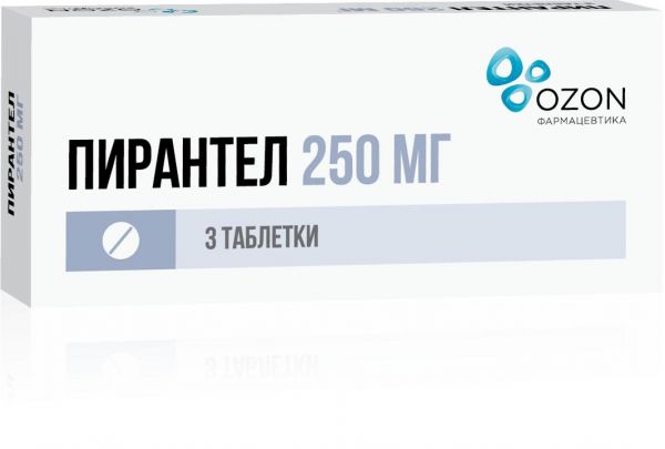 Пирантел 250мг таб. №3