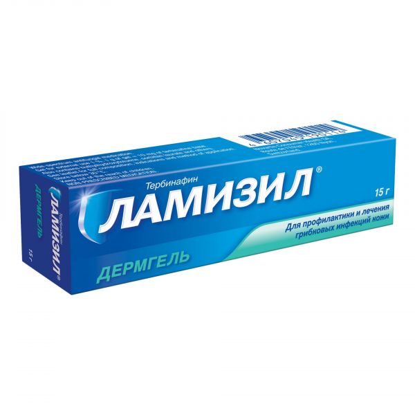 Ламизил дермгель 1% 15г гель д/пр.наружн. №1 туба (Novartis consumer health s.a.)