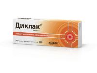 Диклак 5% 100г гель д/пр.наружн. №1 туба (HEXAL AG/ SALUTAS PHARMA GMBH)