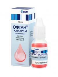 Офтан катахром 10мл капли глазн. №1 фл.кр.-кап. (SANTE NATURKOSMETIK GMBH)