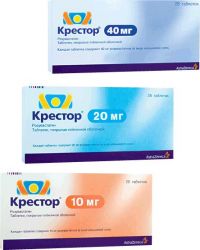 Крестор 10мг таб.п/об.пл. №28 (ASTRAZENECA AB)