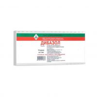 Дибазол 1% 5мл р-р д/ин.в/в.,в/м. №10 амп. (ДАЛЬХИМФАРМ ОАО)