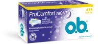 О.б. тампоны procomfort night №16 нормал (JOHNSON & JOHNSON)