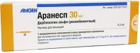 Аранесп 30мкг 0.3мл р-р д/ин. №1 шприц (AMGEN MANUFACTURING LIMITED/ДОБРОЛЕК ООО)