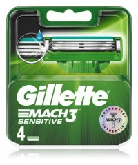 Жиллетт mach 3 sensitive кассета сменная №4 (GILLETTE U.K. LIMITED)