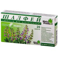 Шалфей зеленый доктор таб.д/рассас. №20 (NATUR PRODUKT EUROPE B.V.)